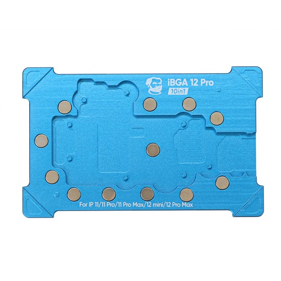 Mechanic iBGA 12 Pro Reballing Mid-Layer Platform For iPhone X-12Pro Max ( 10 in 1 ) Mechanic iBGA 12 Pro Reballing Mid-Layer Platform For iPhone X-12Pro Max ( 10 in 1 )