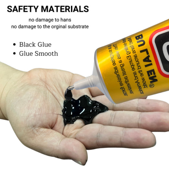 BULAIEN T-7000 Black Adhesive Glue (110ML)