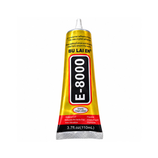 BULAIEN E-8000 Transparent Adhesive Glue (110ML)