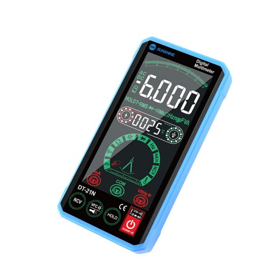 Sunshine DT-21N Multimeter Digital Touch Screen AC DC Voltage Tester Sunshine DT-21N Multimeter Digital Touch Screen AC DC Voltage Tester