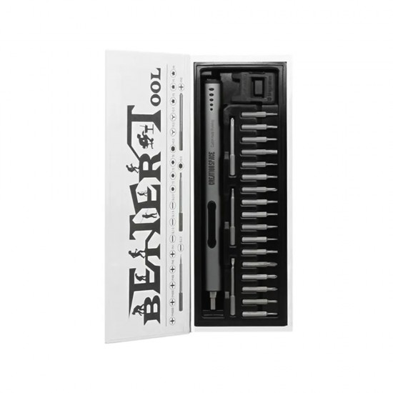 Creationspace Mini Electric Screwdriver Tool With 20 Bits Creationspace Mini Electric Screwdriver Tool With 20 Bits