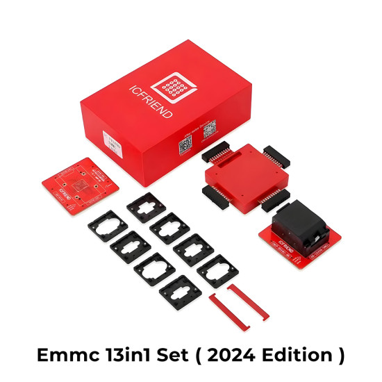 IC Friend 13in1 Emmc Set For Easy Jtag (2024 Edition) IC Friend 13in1 Emmc Set For Easy Jtag (2024 Edition)