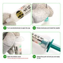 Relife F-21 Emulsified Soldering Paste Flux Lead-Free & Halogen-Free 