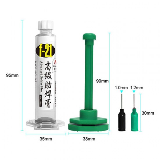 Relife F-21 Emulsified Soldering Paste Flux Lead-Free & Halogen-Free Relife F-21 Emulsified Soldering Paste Flux Lead-Free & Halogen-Free