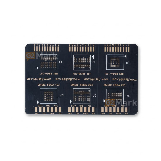 Flash 64 (F64) eMMC ISP Board