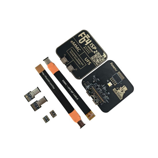 Flash 64 (F64) UFS & EMMC ISP V2 Adapter with Flex Cable Set