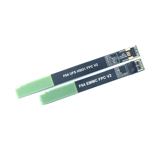 Flash 64 (F64) UFS HSG1 FPC V2 Cable + F64 eMMC FPC V2 Cable Set