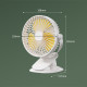 Portable USB + Battery 1200Mah Clip Fan with 3 Speed Mode ( F002 ) Portable USB + Battery 1200Mah Clip Fan with 3 Speed Mode ( F002 )