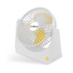 Portable USB + Battery 1200Mah Table Fan with 3 Speed Mode ( FLS-01 ) Portable USB + Battery 1200Mah Table Fan with 3 Speed Mode ( FLS-01 )