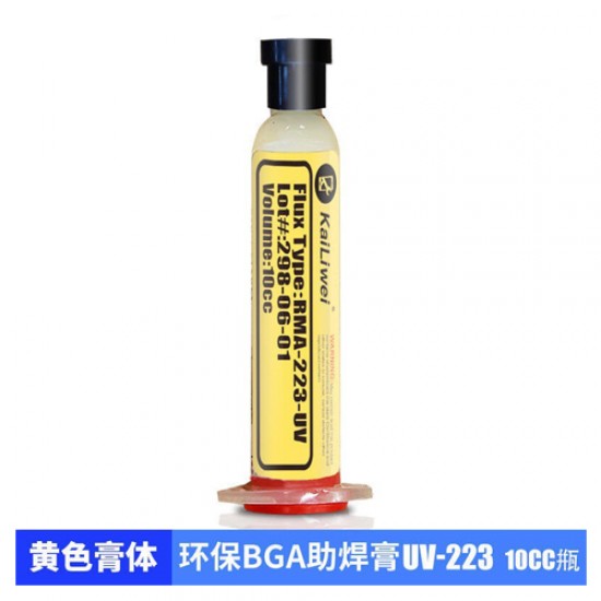 UV-223 BGA Flux Paste ( 10CC ) UV-223 BGA Flux Paste ( 10CC )