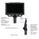 G1600 12MP Digital Microscope 1-1600X Continuous Zoom Magnifier Optical Instruments 9" HD Video Microscope