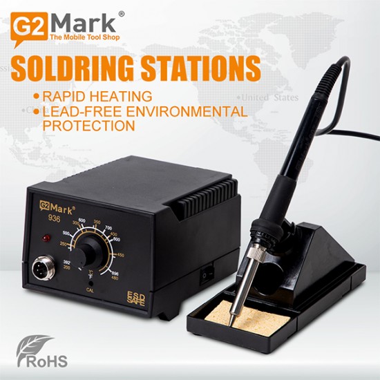 G2Mark Soldering Iron Station G2-936 ( 60W ) G2Mark Soldering Iron Station G2-936 ( 60W )