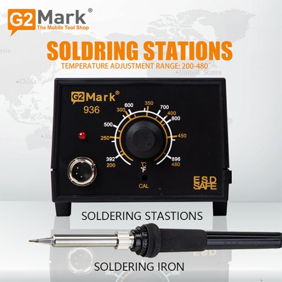 G2Mark Soldering Iron Station G2-936 ( 60W ) G2Mark Soldering Iron Station G2-936 ( 60W )