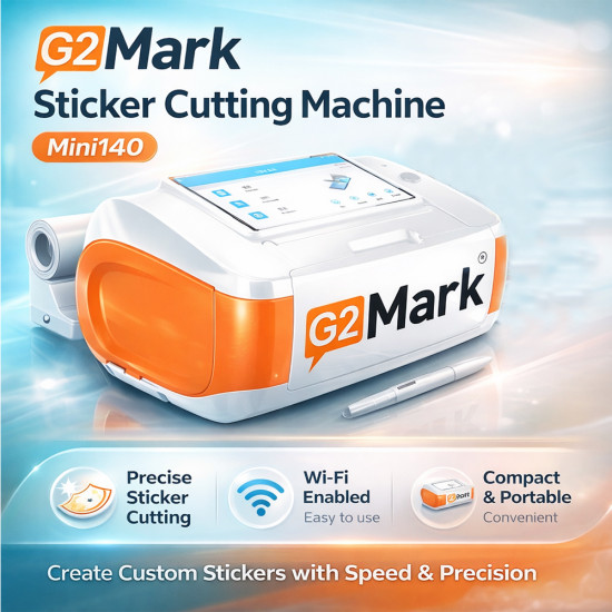 G2Mark Sticker Cutting Machine 8Inch - Mini140