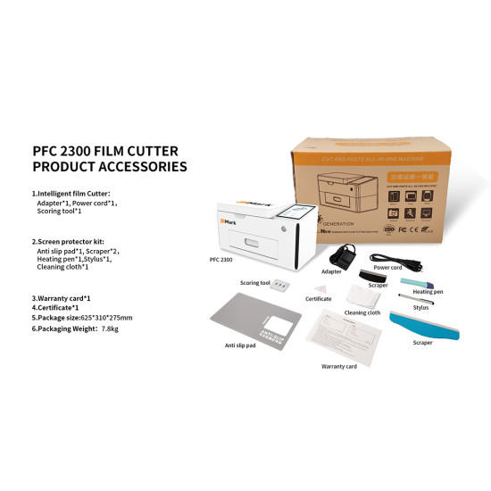 G2Mark Sticker / Screen Guard Cutting Machine With Auto Laminate and UV Curing Lamp Lifetime Updates & Unlimited Cutting (PFC 2300) G2Mark Sticker / Screen Guard Cutting Machine With Auto Laminate and UV Curing Lamp Lifetime Updates & Unlimited Cutting (PFC 2300)