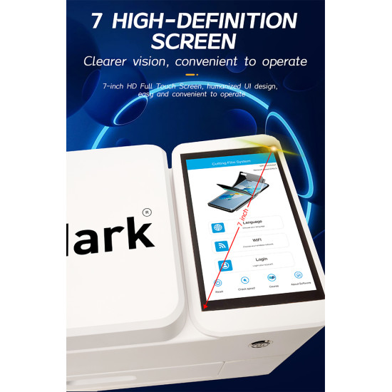 G2Mark Sticker / Screen Guard Cutting Machine With Auto Laminate and UV Curing Lamp Lifetime Updates & Unlimited Cutting (PFC 2300) G2Mark Sticker / Screen Guard Cutting Machine With Auto Laminate and UV Curing Lamp Lifetime Updates & Unlimited Cutting (PFC 2300)