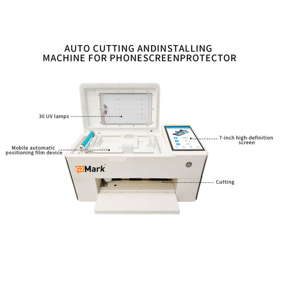 G2Mark Sticker / Screen Guard Cutting Machine With Auto Laminate and UV Curing Lamp Lifetime Updates & Unlimited Cutting (PFC 2300) G2Mark Sticker / Screen Guard Cutting Machine With Auto Laminate and UV Curing Lamp Lifetime Updates & Unlimited Cutting (PFC 2300)