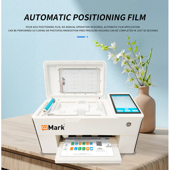 G2Mark Sticker / Screen Guard Cutting Machine With Auto Laminate and UV Curing Lamp Lifetime Updates & Unlimited Cutting (PFC 2300) G2Mark Sticker / Screen Guard Cutting Machine With Auto Laminate and UV Curing Lamp Lifetime Updates & Unlimited Cutting (PFC 2300)