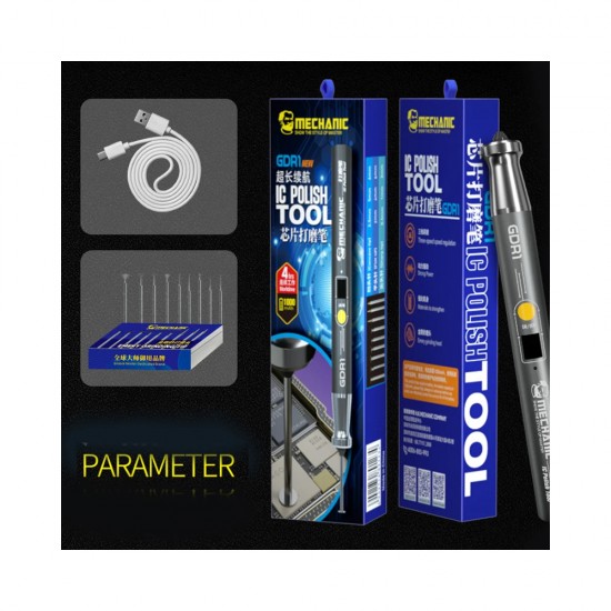 Mechanic GDR1 Charging Wireless Small Handheld Chip Polishing Grinding Pen Mechanic GDR1 Charging Wireless Small Handheld Chip Polishing Grinding Pen