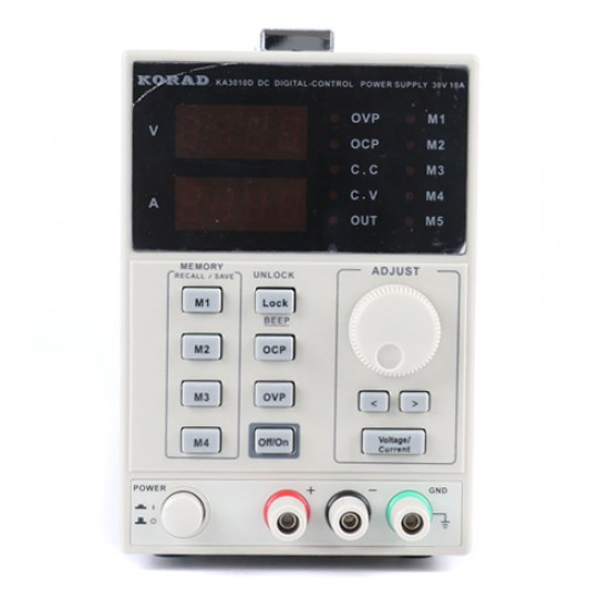 KORAD Programmable DC Power Supply KA3010D ( 30V~10A ) KORAD Programmable DC Power Supply KA3010D ( 30V~10A )