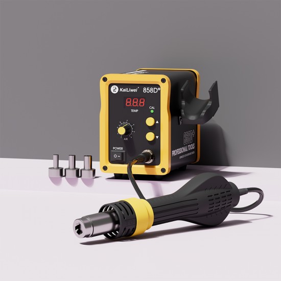 Kailiwei 858D+ SMD Rework Station With Soldering Iron ( 680W ) - Lead Free Kailiwei 858D+ SMD Rework Station With Soldering Iron ( 680W ) - Lead Free