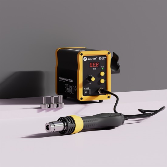 Kailiwei 858D+ SMD Rework Station With Soldering Iron ( 680W ) - Lead Free Kailiwei 858D+ SMD Rework Station With Soldering Iron ( 680W ) - Lead Free