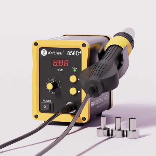 Kailiwei 858D+ SMD Rework Station With Soldering Iron ( 680W ) - Lead Free Kailiwei 858D+ SMD Rework Station With Soldering Iron ( 680W ) - Lead Free