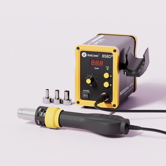 Kailiwei 858D+ SMD Rework Station With Soldering Iron ( 680W ) - Lead Free Kailiwei 858D+ SMD Rework Station With Soldering Iron ( 680W ) - Lead Free