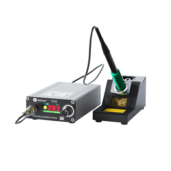 KaiLiWei T210 2S Rapid Heating Adjustable Constant Temperature Iron Station (85W) KaiLiWei T210 2S Rapid Heating Adjustable Constant Temperature Iron Station (85W)