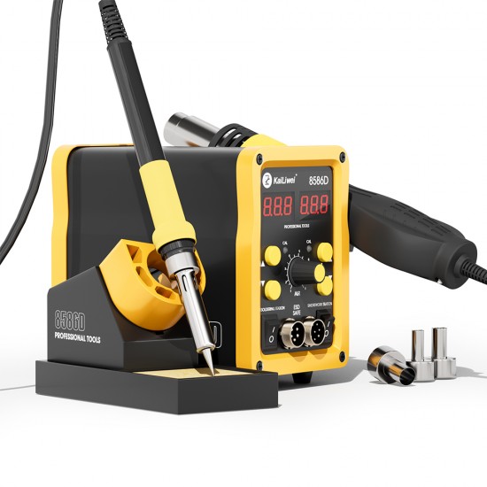 Kailiwei 8586D SMD Rework Station With Soldering Iron ( 750W ) - Lead Free Kailiwei 8586D SMD Rework Station With Soldering Iron ( 750W ) - Lead Free