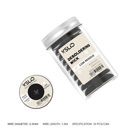 KSLID Copper Desolder Wick K2015 (Width 2.0MM / Length 1.5M)