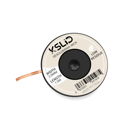 KSLID Copper Desolder Wick K2015 (Width 2.0MM / Length 1.5M)