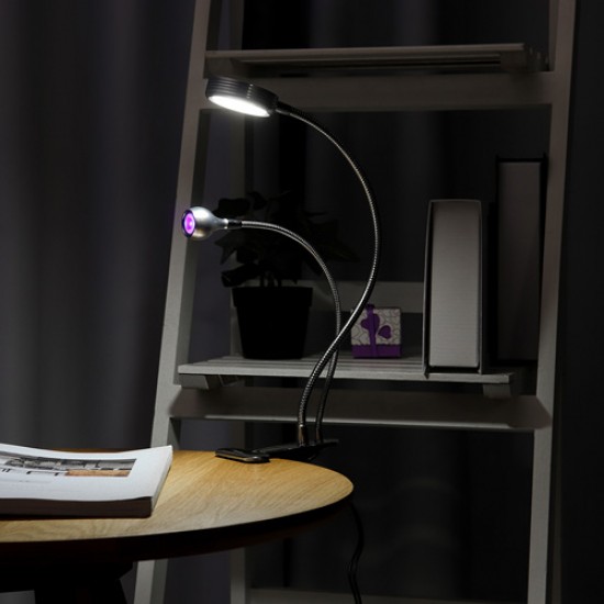 Koocu 7005 Lamp 2 in 1 With UV Light And LED Flash Light Koocu 7005 Lamp 2 in 1 With UV Light And LED Flash Light
