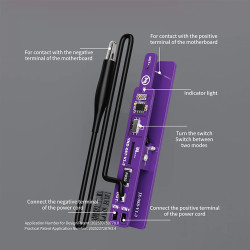 Lanrui M191 Universal Battery Switch Clip for iPhone / Android / Tablet