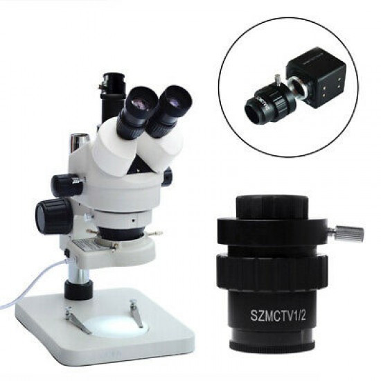 0.5X C-mount Lens 1/2 CTV Adapter For Trinocular Stereo Zoom Microscope Camera 0.5X C-mount Lens 1/2 CTV Adapter For Trinocular Stereo Zoom Microscope Camera