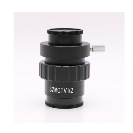 0.5X C-mount Lens 1/2 CTV Adapter For Trinocular Stereo Zoom Microscope Camera 0.5X C-mount Lens 1/2 CTV Adapter For Trinocular Stereo Zoom Microscope Camera
