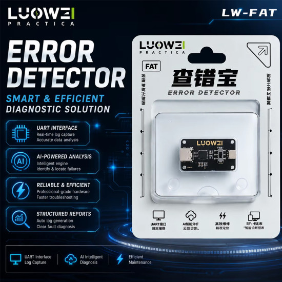 Luowei LW-FAT Error Checker Android Phone Motherboard Smart Fault Diagnostic Analyzer (With 100 Points Credit)