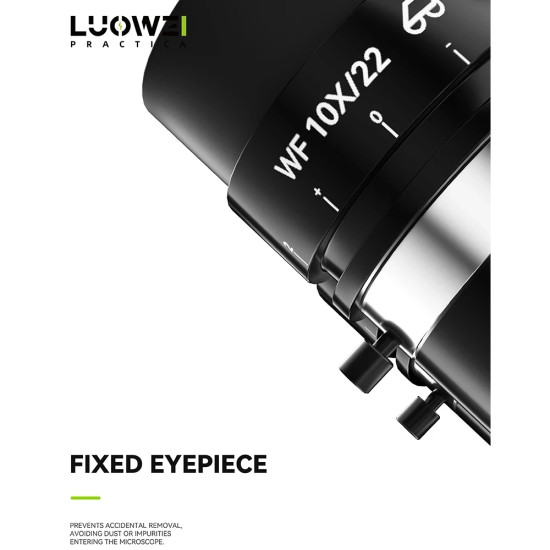 Luowei LW-TR01-B3TV (3D Continuous Zoom) 7X~50X Trinocular Stereo Microscope With 0.5X CTV Camera Zoom Lens & LED Adjustable Light