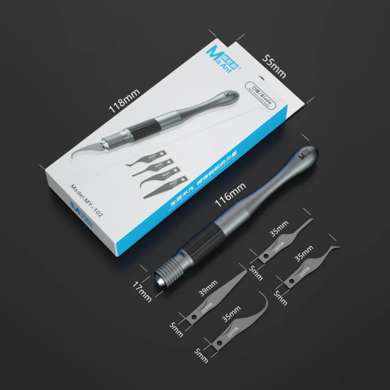 Ma Ant MY-102 Multi-functional Glue Removal Knife Blade Set Ma Ant MY-102 Multi-functional Glue Removal Knife Blade Set