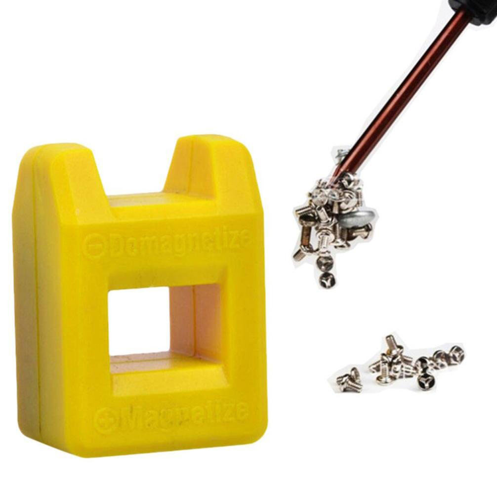 General Tools Magnetizer/Demagnetizer – Compact 2" X 2" – For Screwdrivers, Tweezers & Tool Bits – Handy Workshop Essential