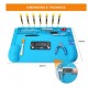 Heat Insulation 3D Silicone Pad ESD Soldering Repair Mat With Wrist Suppot ( TE-604 ) Heat Insulation 3D Silicone Pad ESD Soldering Repair Mat With Wrist Suppot ( TE-604 )