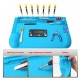 Heat Insulation 3D Silicone Pad ESD Soldering Repair Mat With Wrist Suppot ( TE-604 ) Heat Insulation 3D Silicone Pad ESD Soldering Repair Mat With Wrist Suppot ( TE-604 )