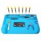 Heat Insulation 3D Silicone Pad ESD Soldering Repair Mat With Wrist Suppot ( TE-604 ) Heat Insulation 3D Silicone Pad ESD Soldering Repair Mat With Wrist Suppot ( TE-604 )