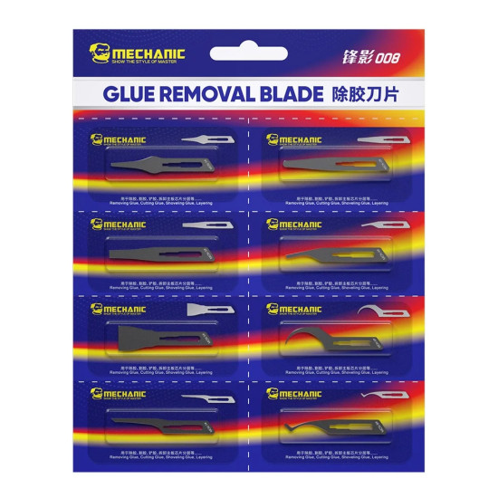 Mechanic 008 Series Hand Polished Blade Set ( 8 in 1) Mechanic 008 Series Hand Polished Blade Set ( 8 in 1)