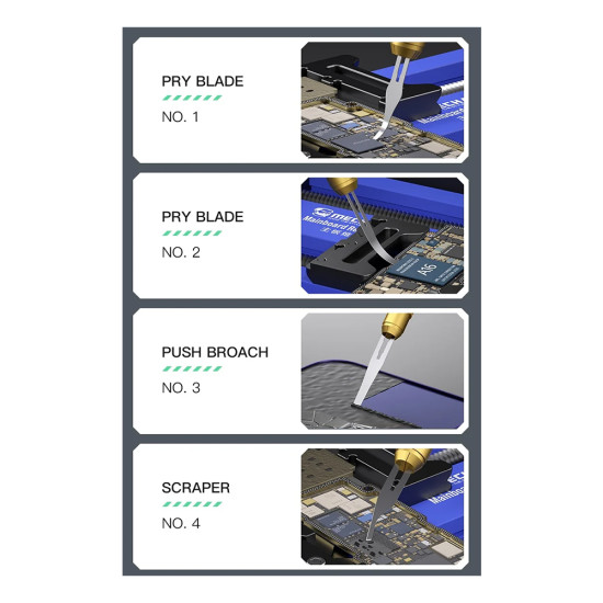 Mechanic 008 Series Hand Polished Blade Set ( 8 in 1) Mechanic 008 Series Hand Polished Blade Set ( 8 in 1)