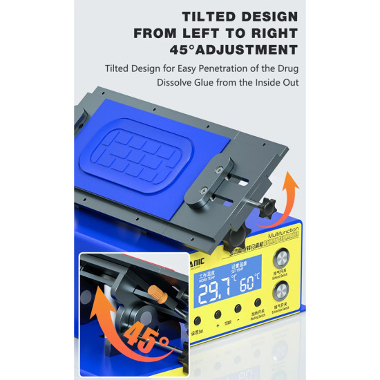 Mechanic 361 Ultra Multifunctional Rotary LCD Screen Separator (14 Inch) For Mobile & Tablet Mechanic 361 Ultra Multifunctional Rotary LCD Screen Separator (14 Inch) For Mobile & Tablet
