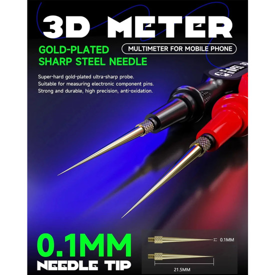 Mechanic 3D Meter Detective 3.0 High-precision Multimeter (Dual Display)