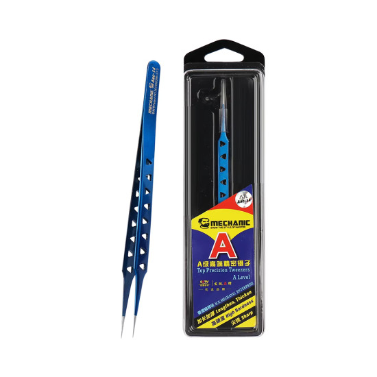 Mechanic Aac-14 Non-Magnetic High Hardness 8 Hollows Stainless Steel Tweezer Mechanic Aac-14 Non-Magnetic High Hardness 8 Hollows Stainless Steel Tweezer