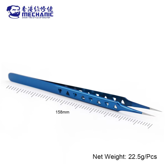Mechanic Aac-14 Non-Magnetic High Hardness 8 Hollows Stainless Steel Tweezer Mechanic Aac-14 Non-Magnetic High Hardness 8 Hollows Stainless Steel Tweezer