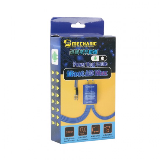 MECHANIC iBoot AD Max Mobile Phone Power Boot For Android & IOS ( 5S - 13 Pro Max ) MECHANIC iBoot AD Max Mobile Phone Power Boot For Android & IOS ( 5S - 13 Pro Max )